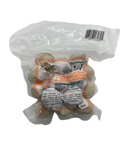 Myriad Foods Cooked Pork Meatballs