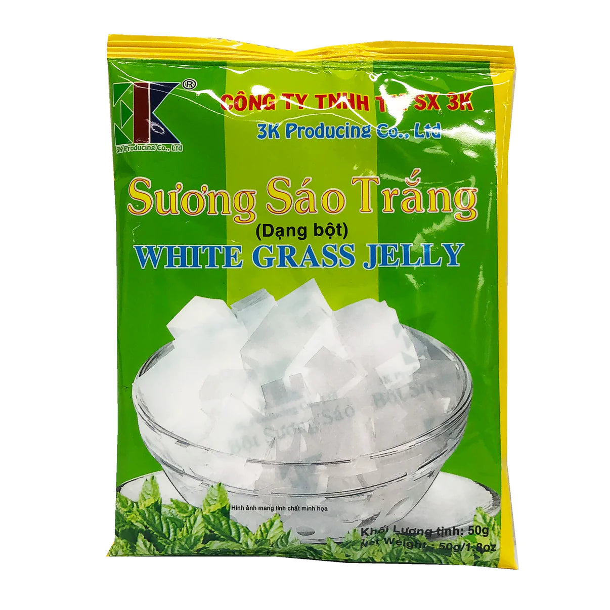 3K White Grass Jelly