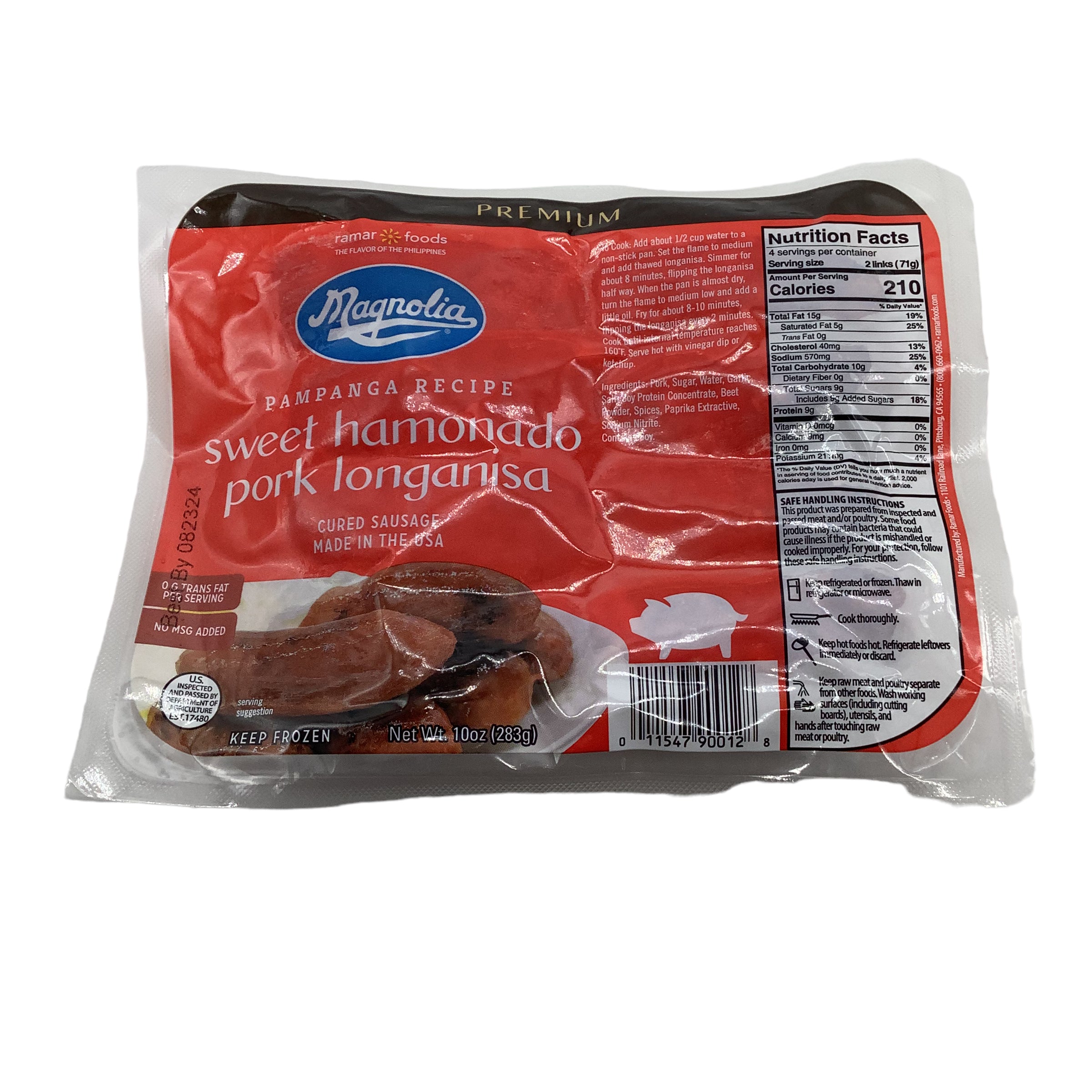 Magnolia Sweet Hamonado Pork Longanisa