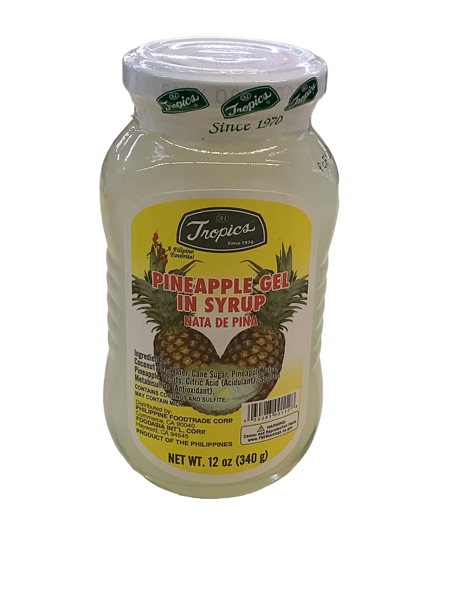 Tropics Nata de Pina in Syrup