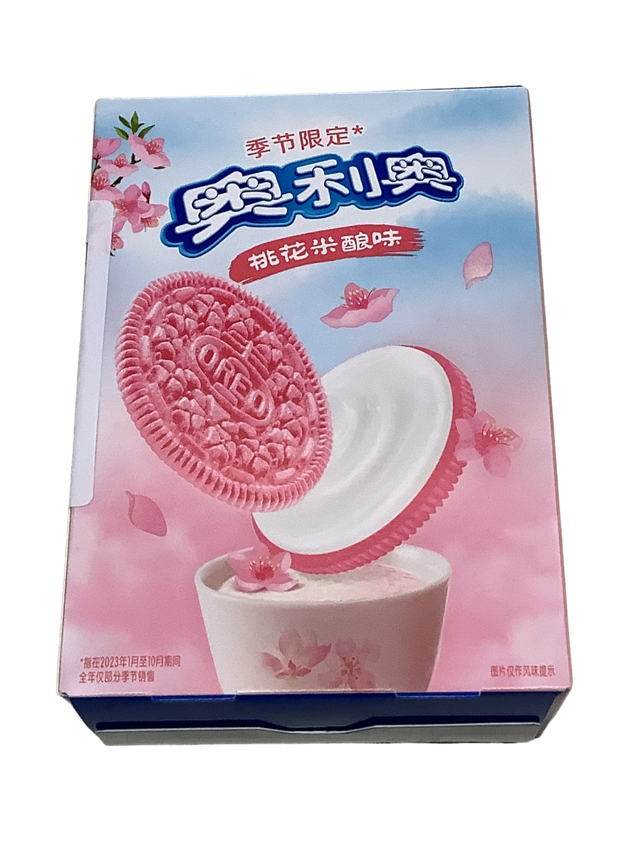Oreo Peach Blossom Flavor Sandwich Cookies China Asia Mart Santa Rosa oreo-peach-blossom-flavor-sandwich-cookies-china-asia-mart-santa-rosa
