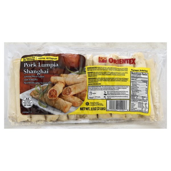 Orientex Pork Lumpia Shanghai
