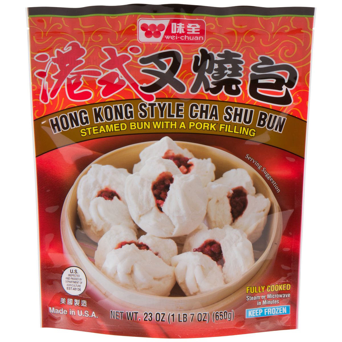 Wei Chuan Hong Kong Style Cha Shu Bun