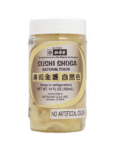 Niitakaya Sushi Shoga Natural Color