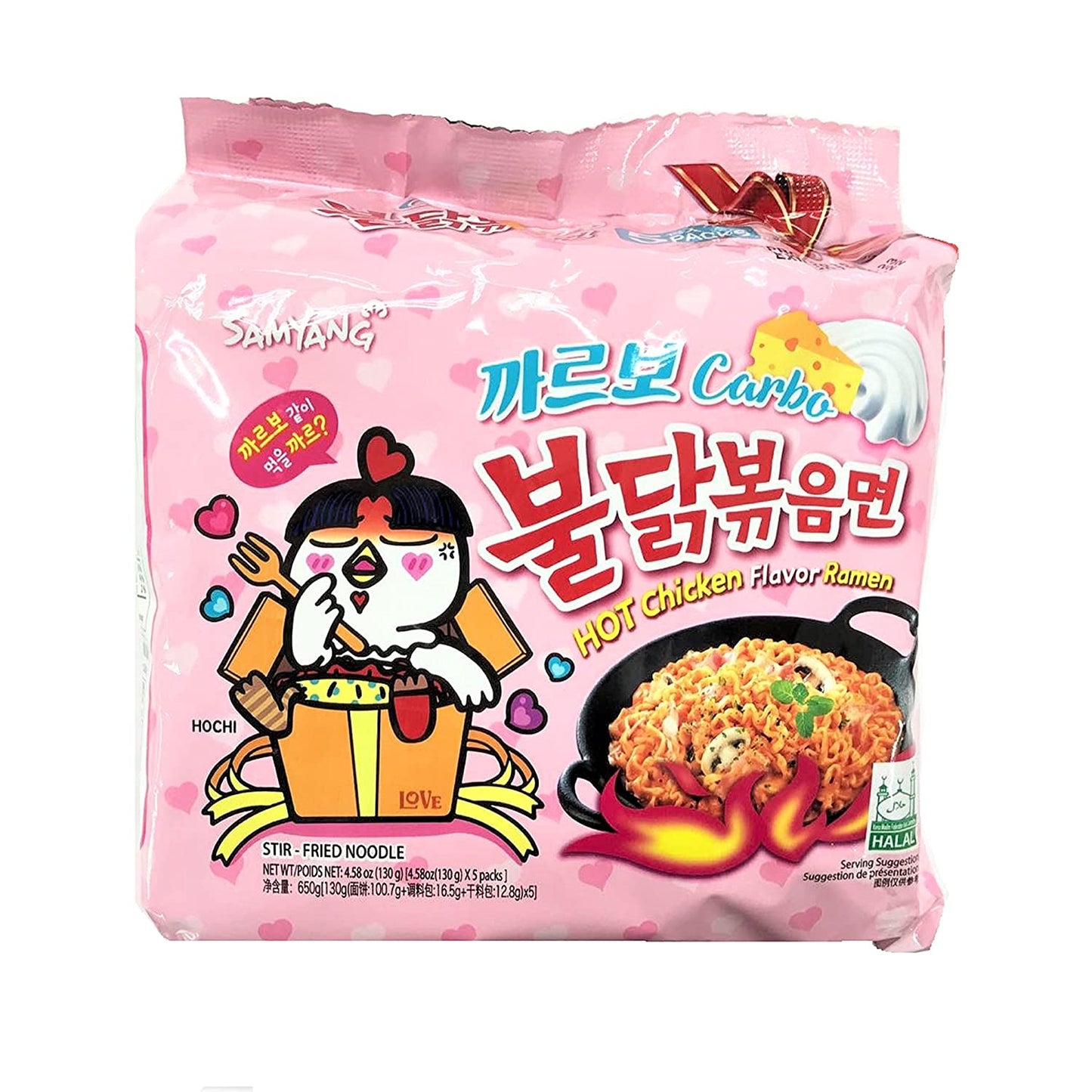 Samyang Buldak Carbonara Hot Chicken Flavored Ramen