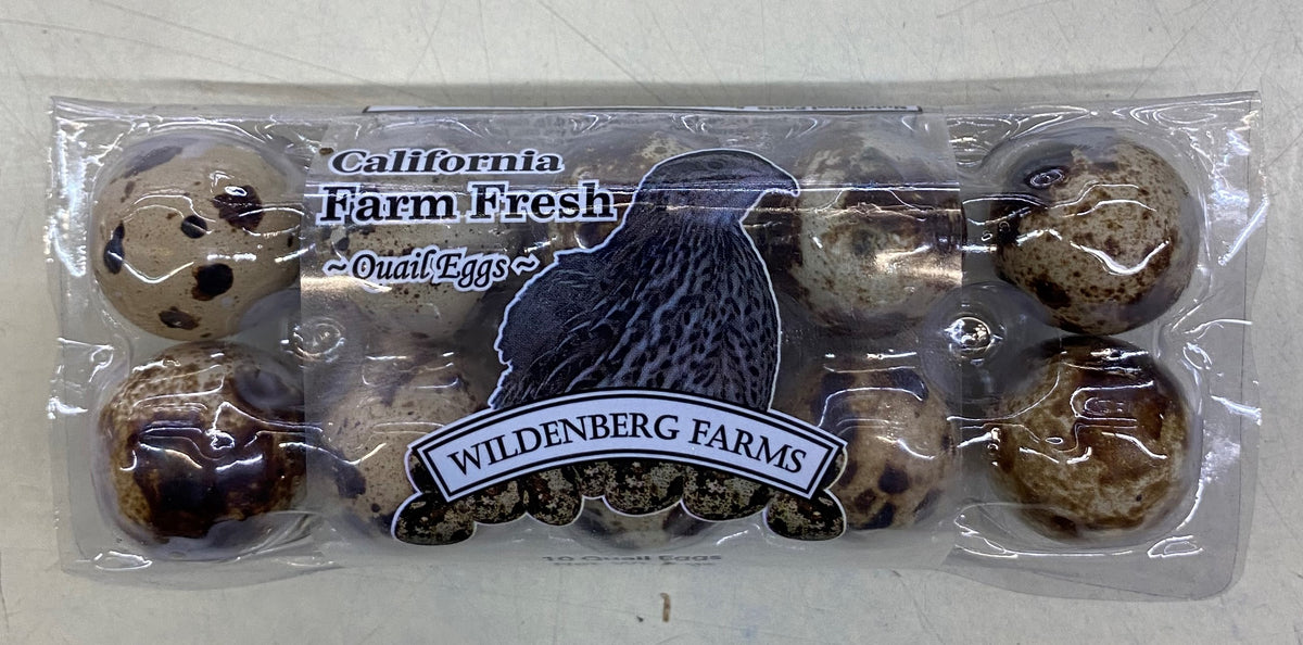 Wildenberg Farms Fresh Quail Eggs (10) – Asia Mart, Santa Rosa