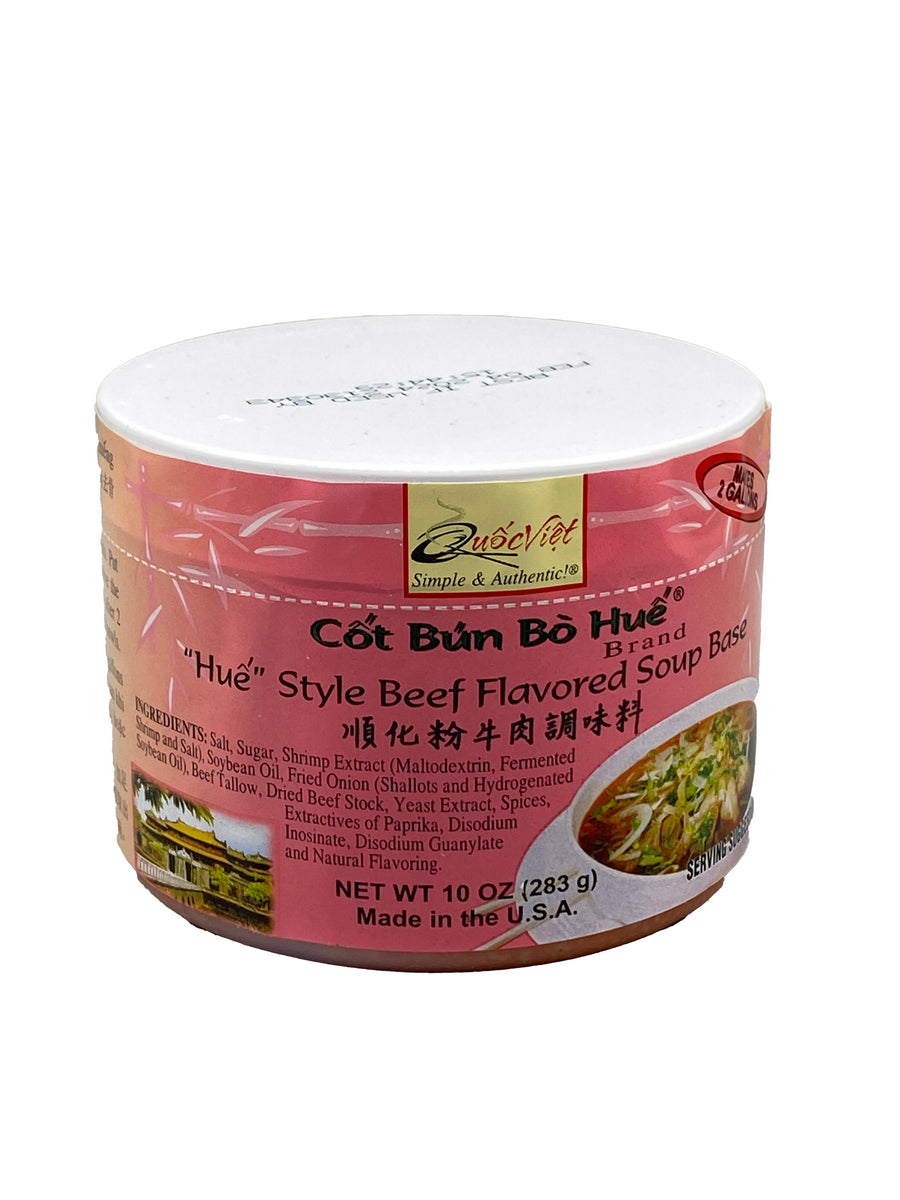 Hue Style Beef Flavored Soup Base (Cốt Bún Bò Huế Brand) - Quốc Việt Foods  – Quoc Viet Foods