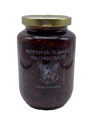 Butterfly Pepper Sa-te Sauce 16 oz