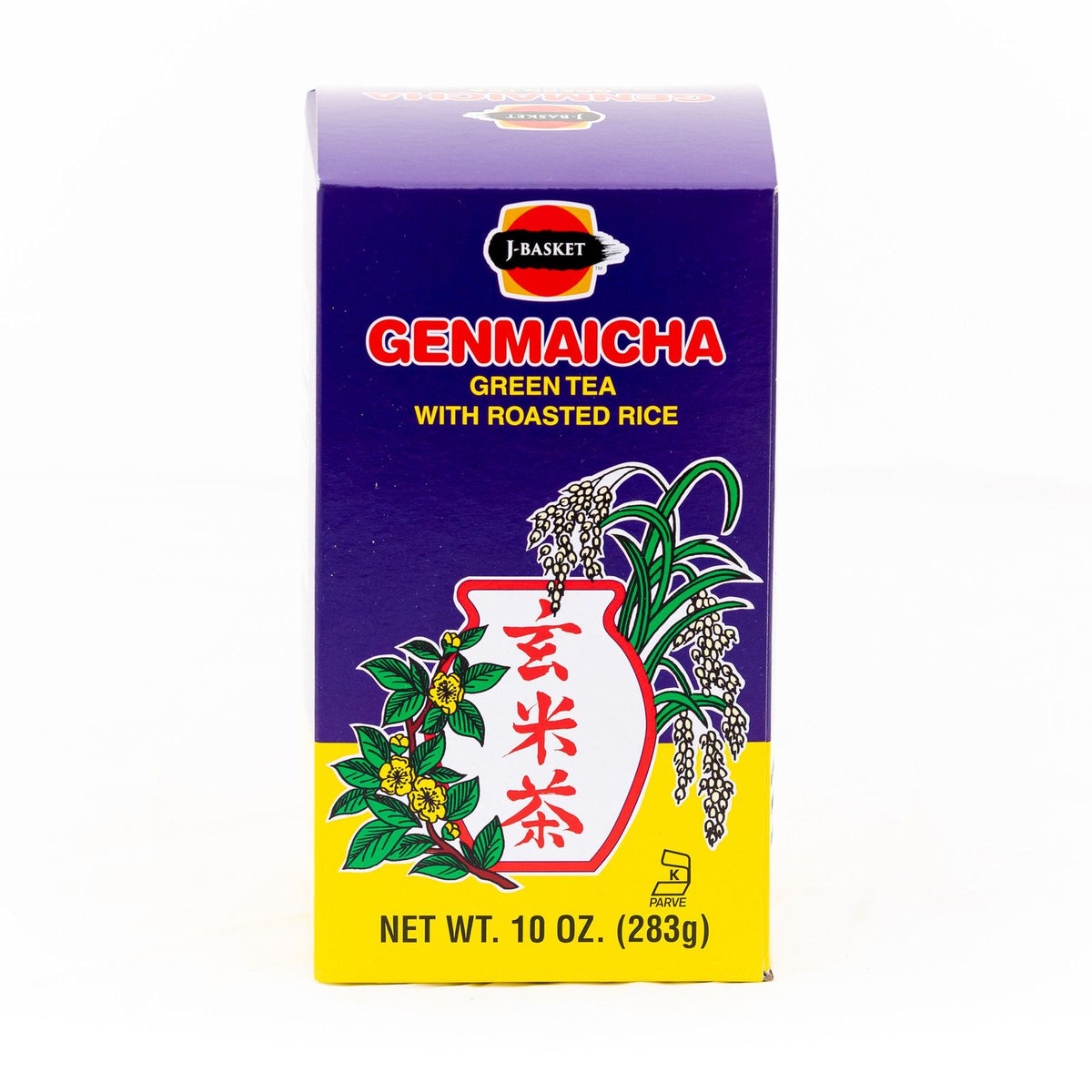 J Basket Genmaicha Green Tea With Roasted Rice Loose Asia Mart