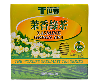 Tradition Brand Jasmine Green Tea (50 Tea Bags)