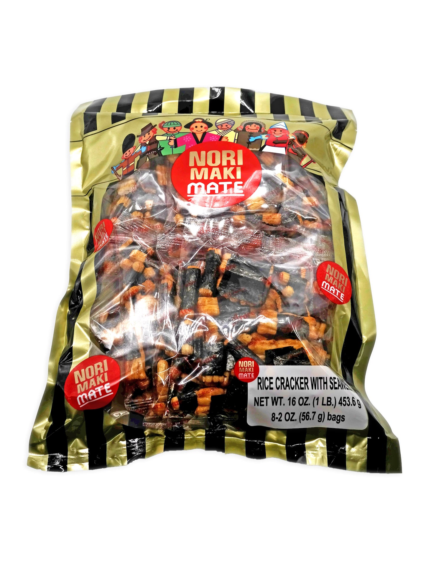Shirakiku Nori Maki Mate Rice Cracker with Seaweed