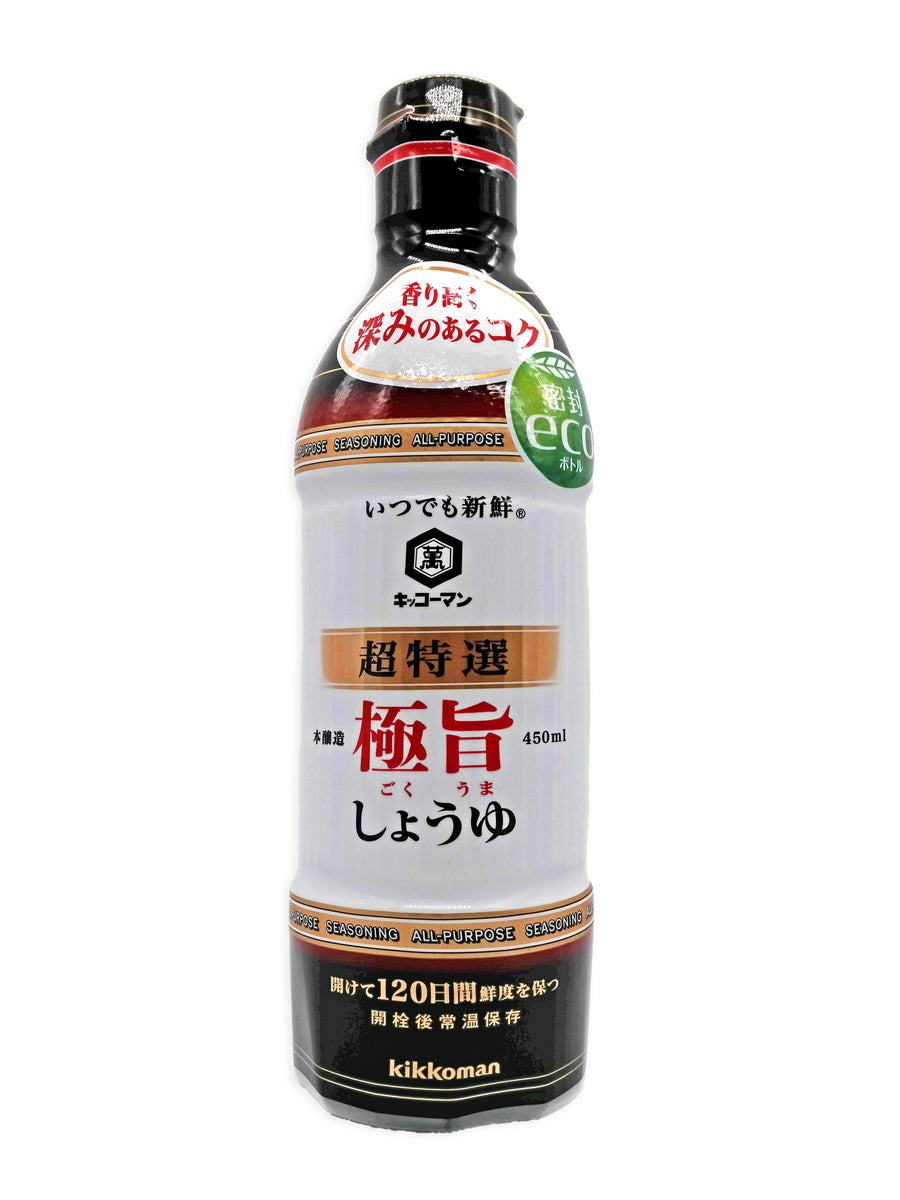 Kikkoman Extra Fancy Prime Umami Soy Sauce (450 ml) Asia Mart, Santa Rosa