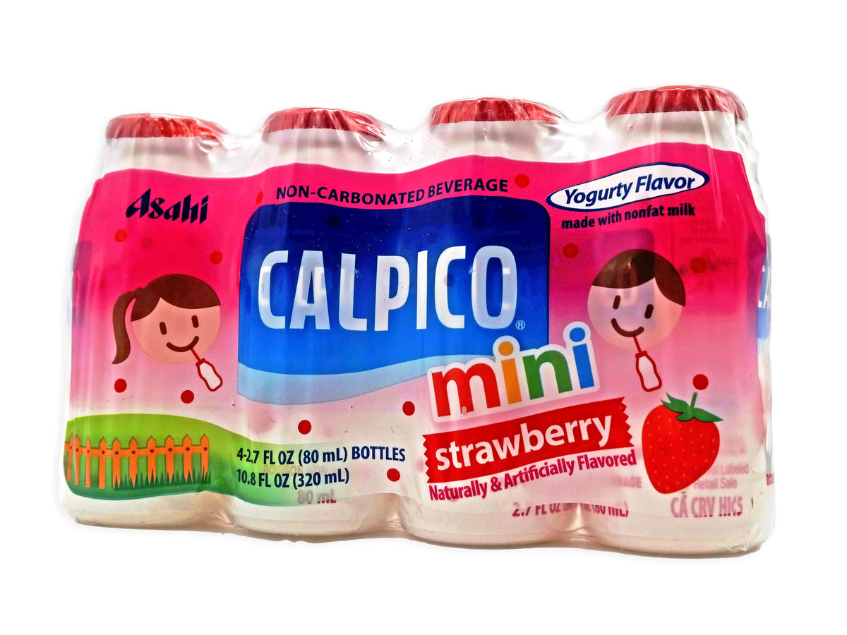 Asahi Calpico Mini Yogurt Flavored Soft Drinks Strawberry Asia Mart