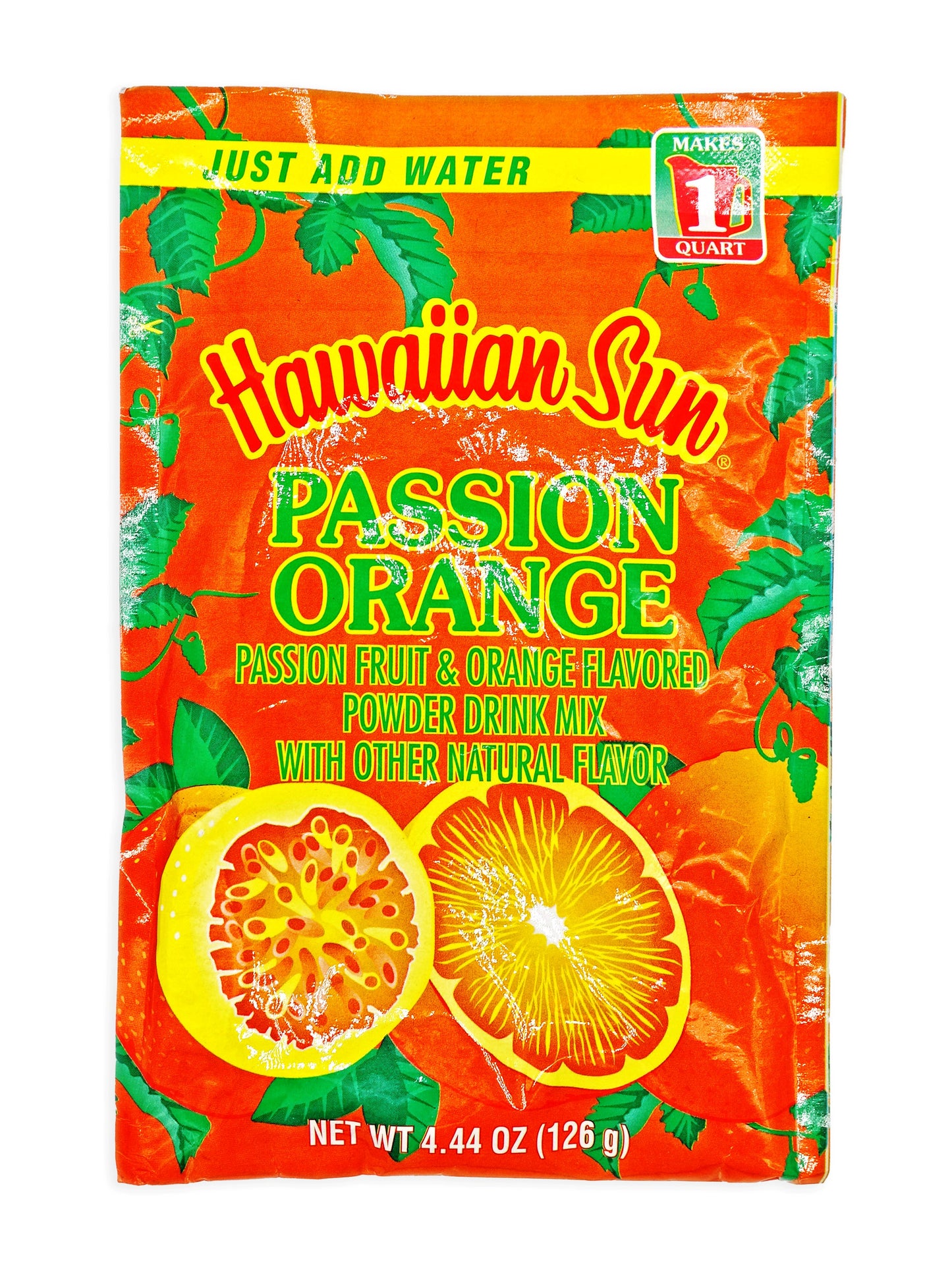 Hawaiian Sun Passion Orange Powder Drink Mix