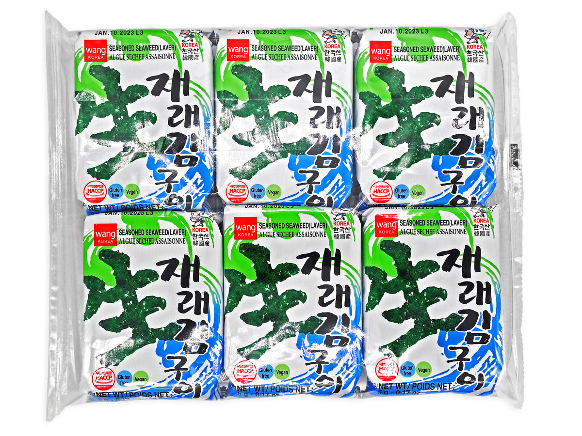 Wang Seasoned Seaweed 6 Pack Asia Mart Santa Rosa 9898