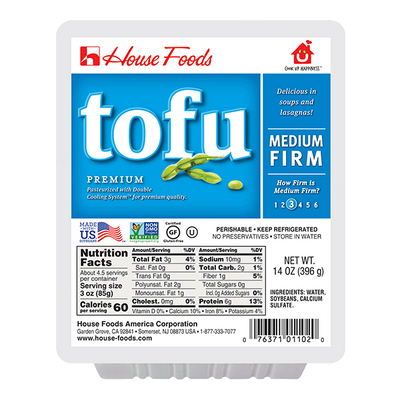 House Foods Medium Firm Tofu