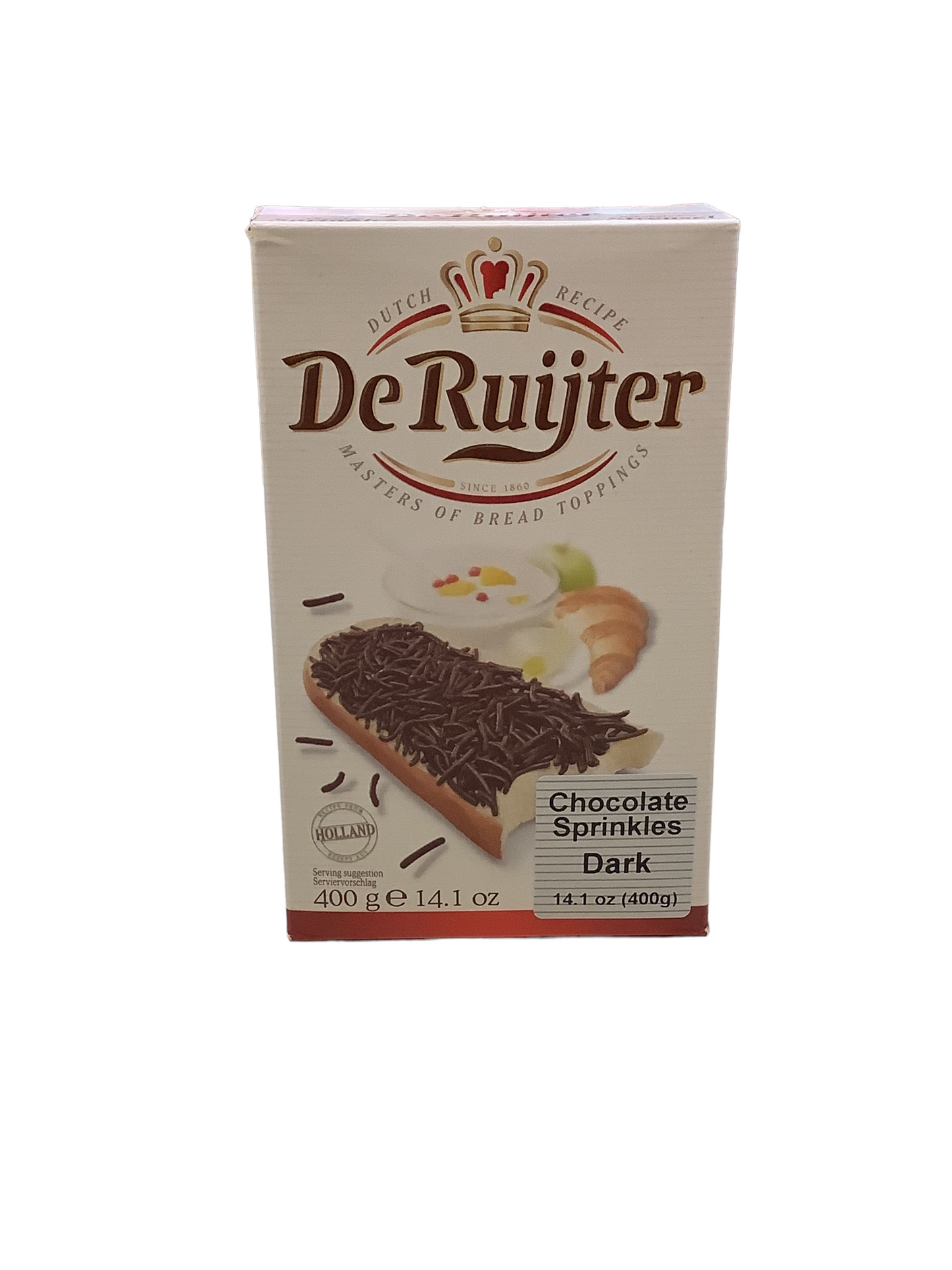 De Ruijter Dark Chocolate Sprinkles