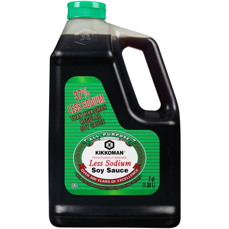Kikkoman Low Sodium Soy Sauce 2QT