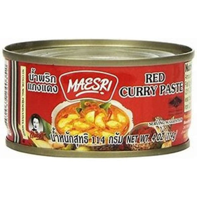 Maesri Thai Red Curry Paste