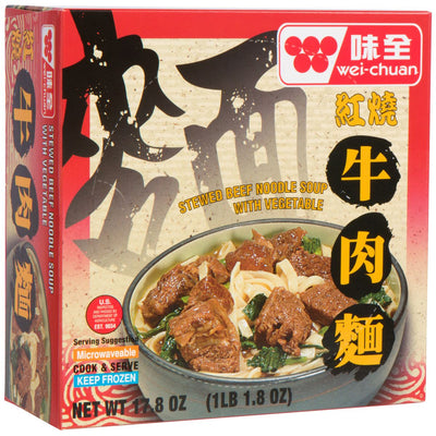 Wei Chuan Stewed Beef Noodle Soup with Vegetable