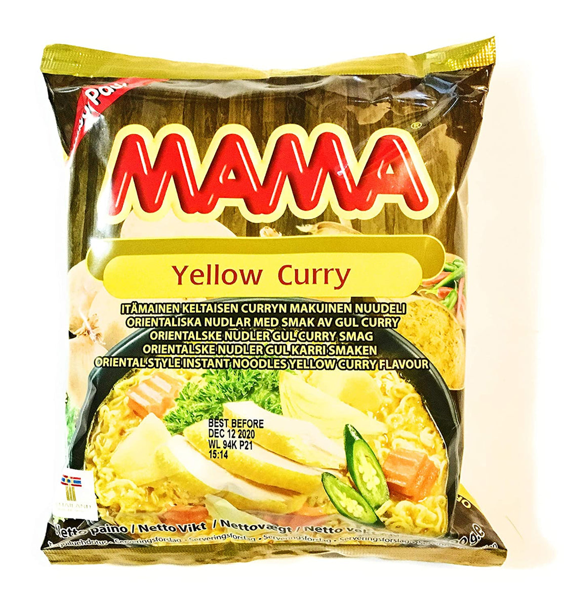 MAMA Yellow Curry Instant Noodle – Asia Mart, Santa Rosa