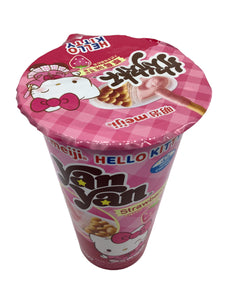 Meiji Hello Kitty Yan Yan Strawberry Flavour Jam Biscuit