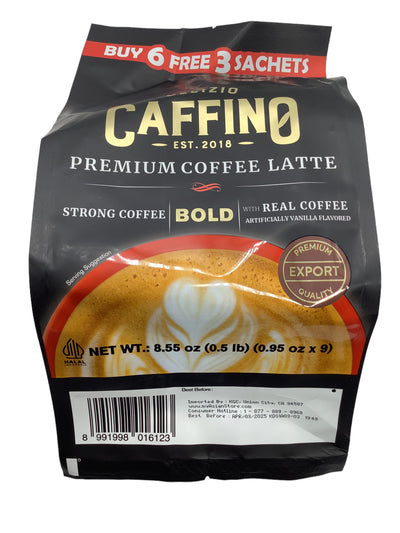 Delizio Caffino Premium Bold Coffee Latte (12 bags)