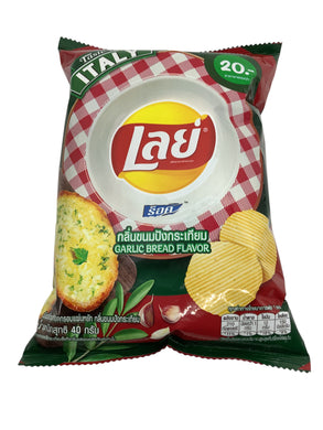 Lay's Garlic Bread Flavor Taste of Italy Potato Chips (Thai)