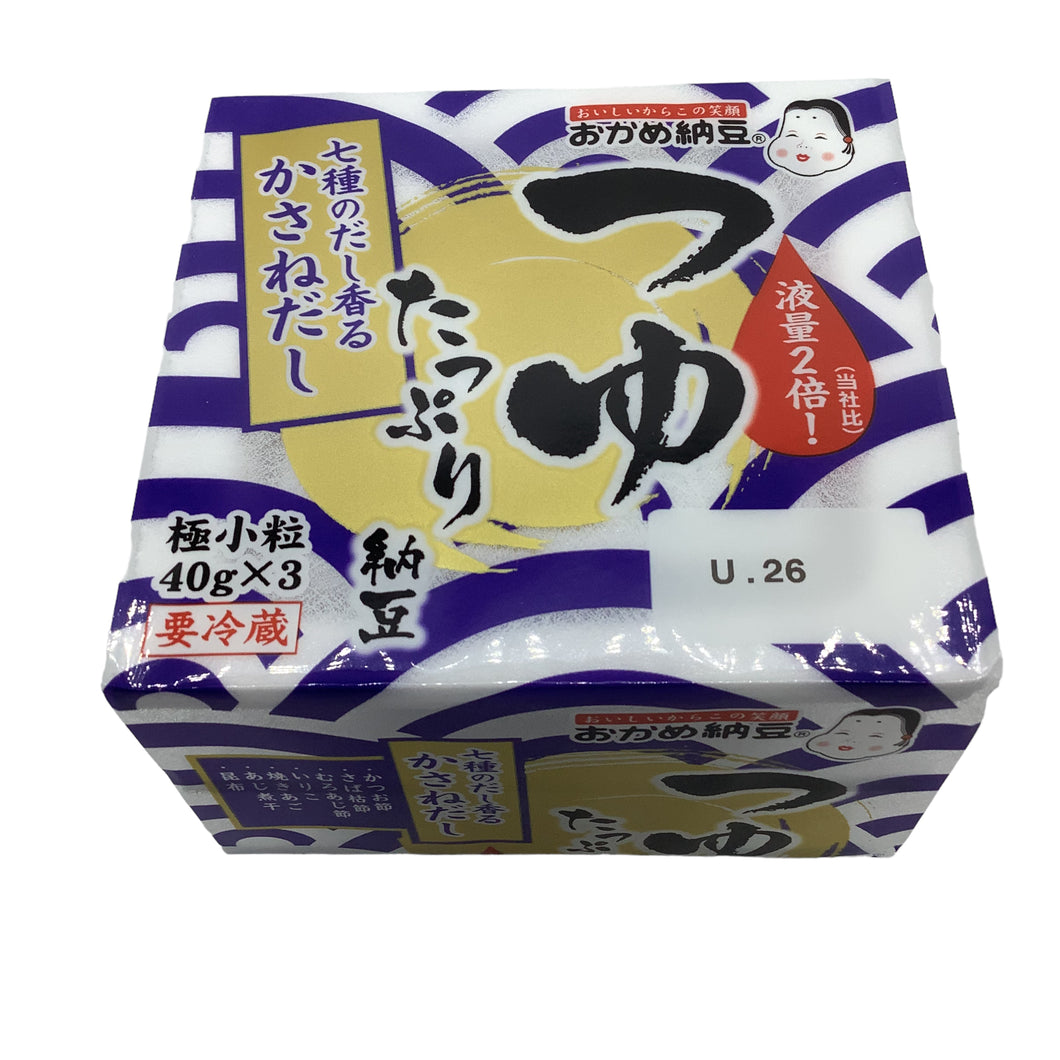 Okame Tsuyu Tappuri Natto 3pk