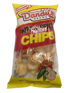 Dandy's Hot & Spicy Shrimp chips