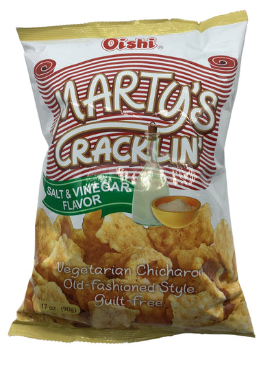 Oishi Marty's Crackling Salt & Vinegar Flavor (L)