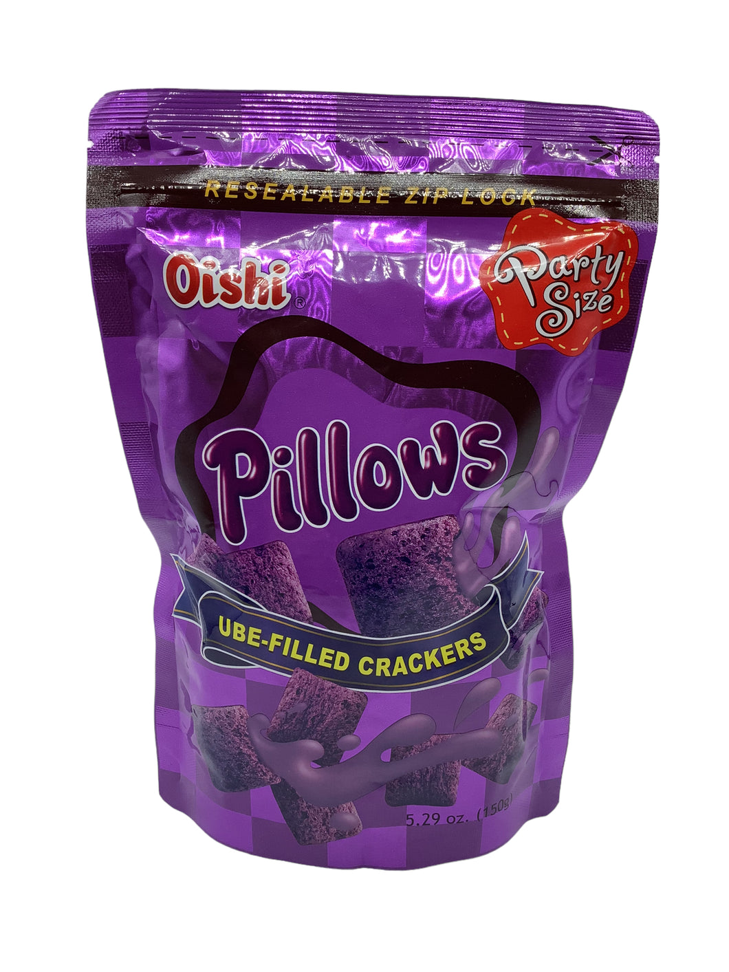 Oishi Ube Pillows Crackers