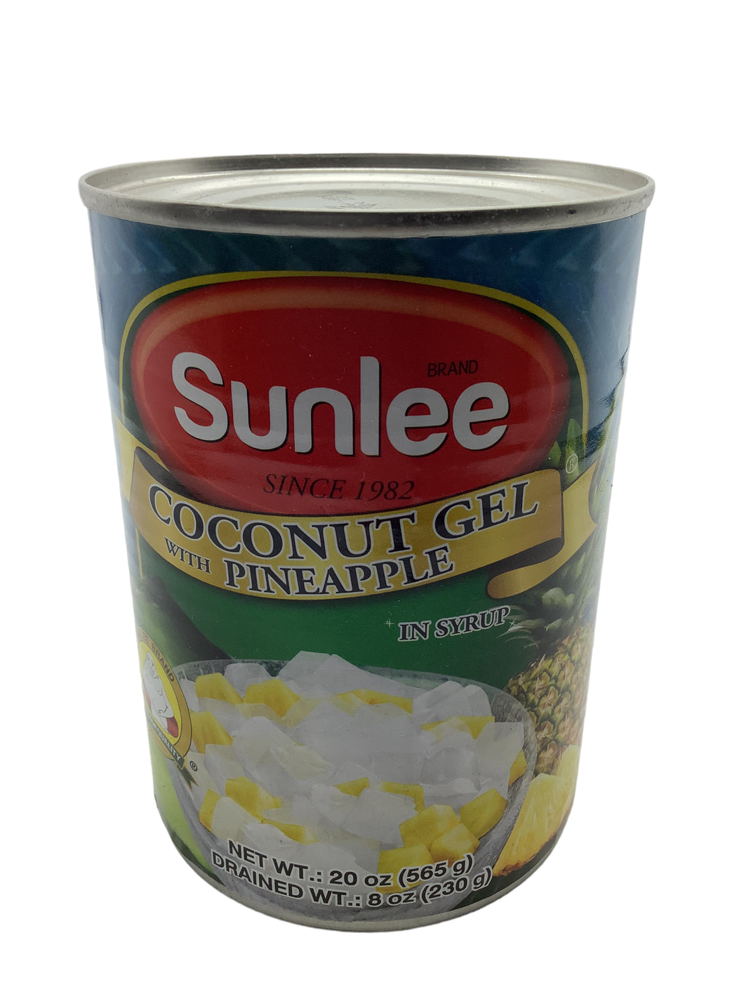 Sunlee Coconut Gel With Pineapple in Syrup