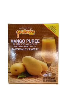 Philippine Mango Puree Unsweetened