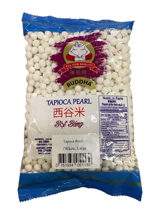Buddha Large White Tapioca Pearls