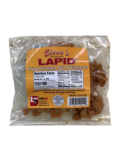 Elena's Original Lapid Fried Chicken Skin Chicharon
