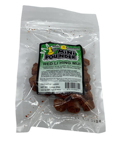 Aloha Gourmet Red Li Hing Mui