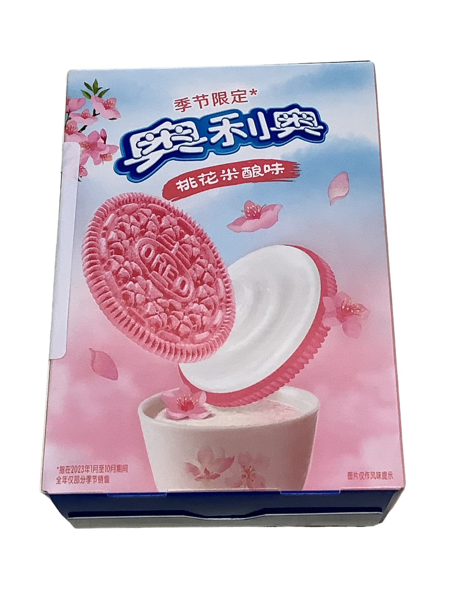Oreo Peach Blossom Flavor Sandwich Cookies (China)