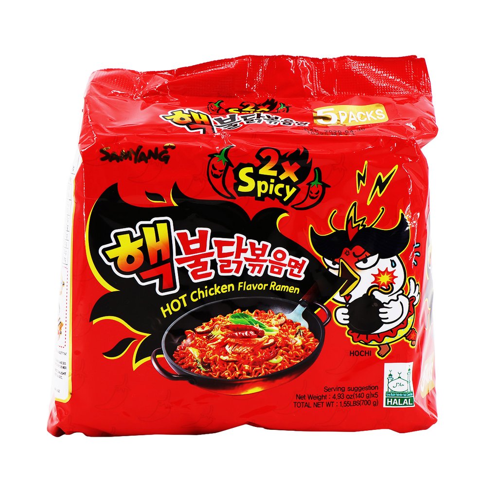 Samyang Buldak Hot Chicken Ramen 2x Spicy