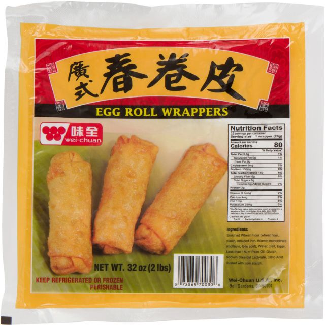 Wei Chuan Egg Roll Wrappers