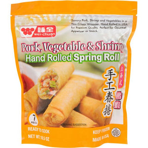 Wei Chuan Pork, Vegetable & Shrimp Spring Roll