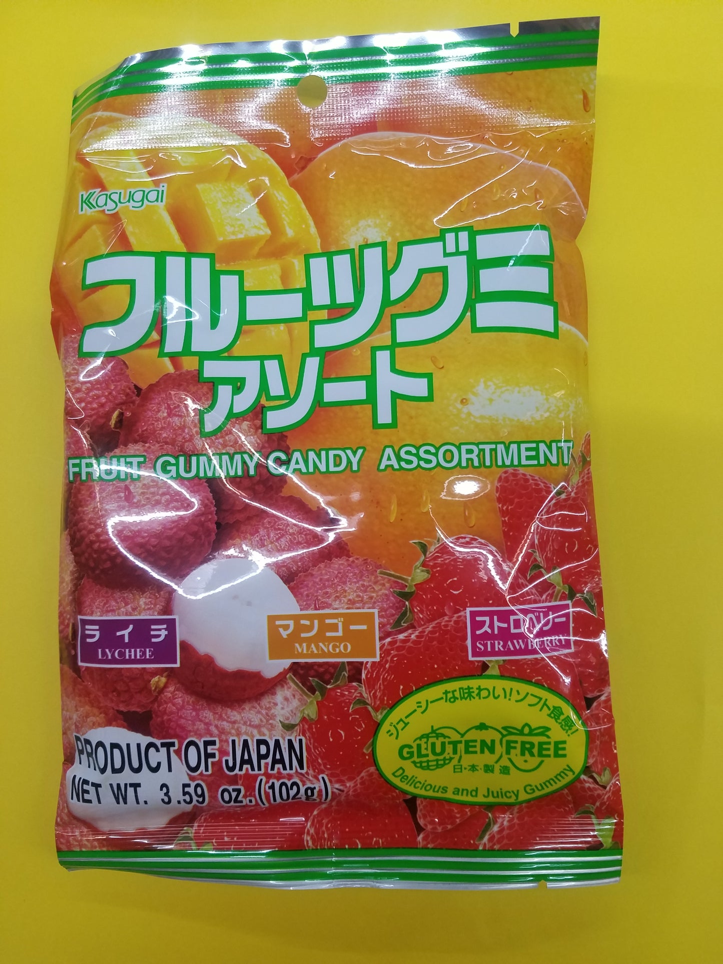 Kasugai Fruit Gummy (Assorted flavors)