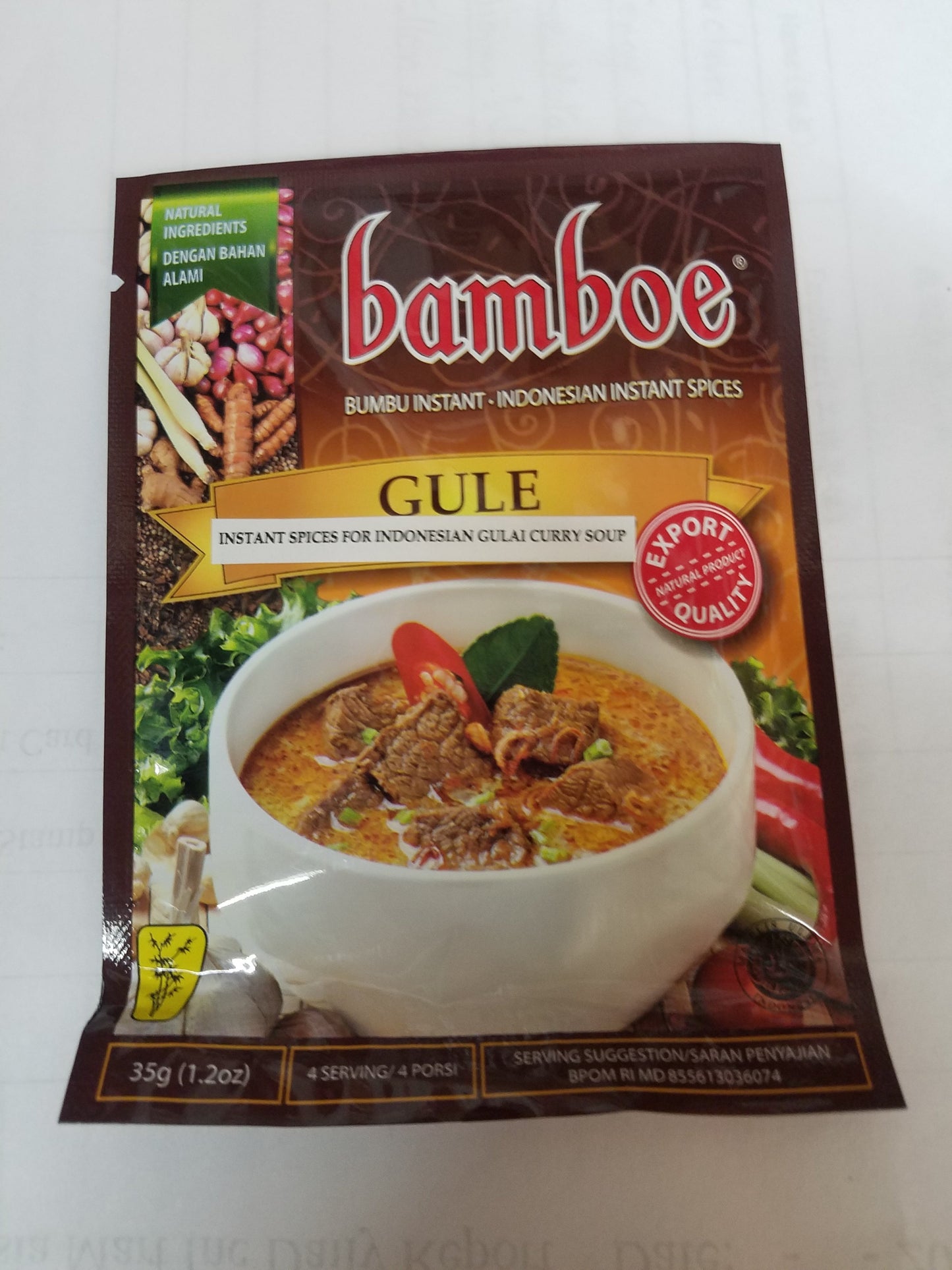 Bamboe Indonesian spices