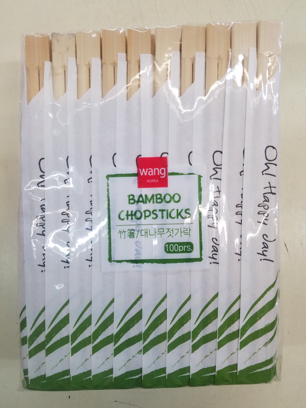 Wang Bamboo Chopsticks (100 pairs)