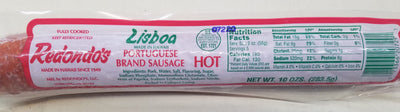 Redondo's Lisboa Portuguese Sausage HOT