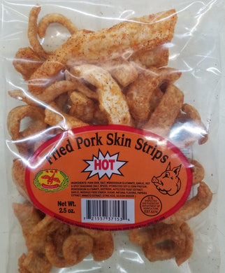 Dragonfly Hot Fried Pork Skin Strips