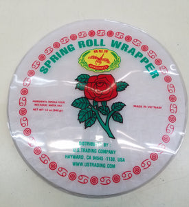 Dragonfly Rose Spring Roll Wrapper