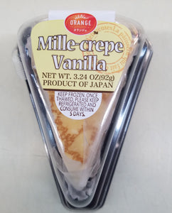 Orange Patisserie Mille-Crepe Vanilla
