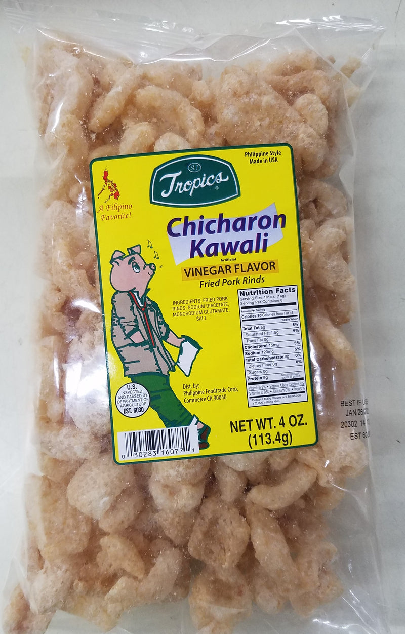 Tropics Chicharon Kawali- Vinegar Flavor – Asia Mart, Santa Rosa