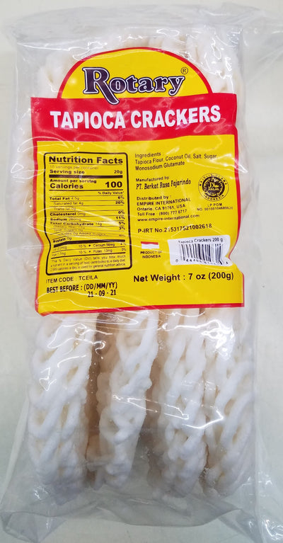 Rotary Tapioca Crackers (Krupuk)